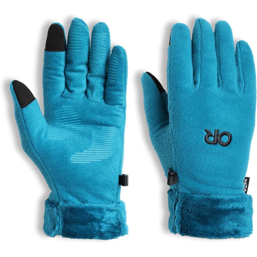 imageOutdoor Research Womens Fuzzy Sensor GlovesAurora