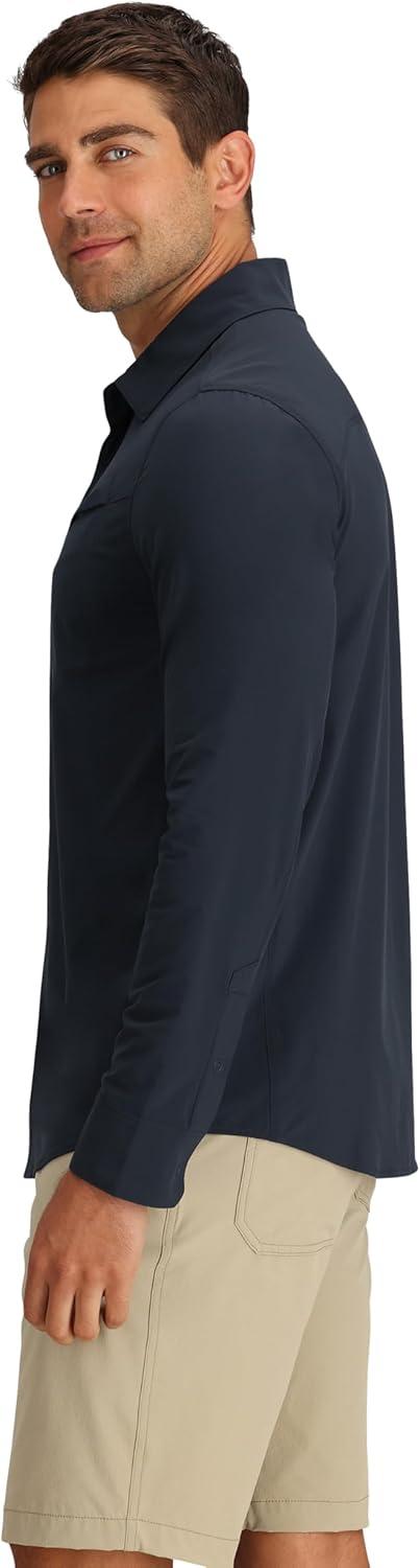 imageMens Astroman Long Sleeve Sun ShirtDark Navy