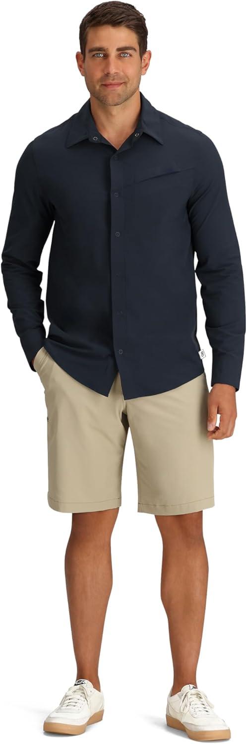 imageMens Astroman Long Sleeve Sun ShirtDark Navy