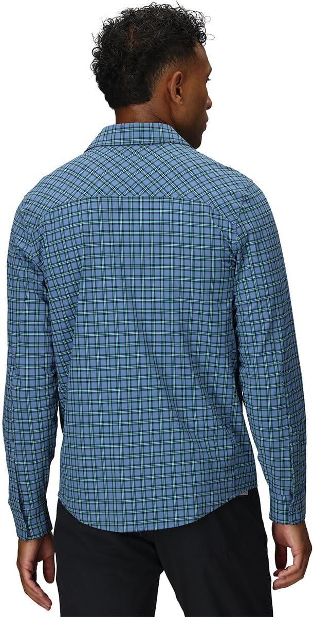 imageMens Astroman Long Sleeve Sun ShirtMaldives Plaid
