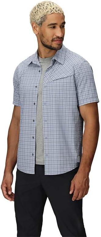 imageMens Astroman Short Sleeve Sun ShirtGalactic Plaid