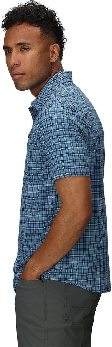 imageMens Astroman Short Sleeve Sun ShirtMaldives Plaid