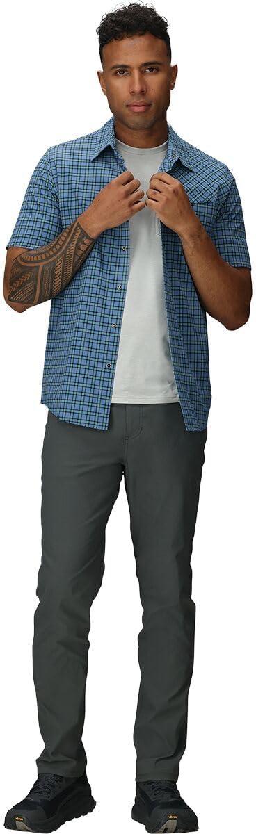 imageMens Astroman Short Sleeve Sun ShirtMaldives Plaid