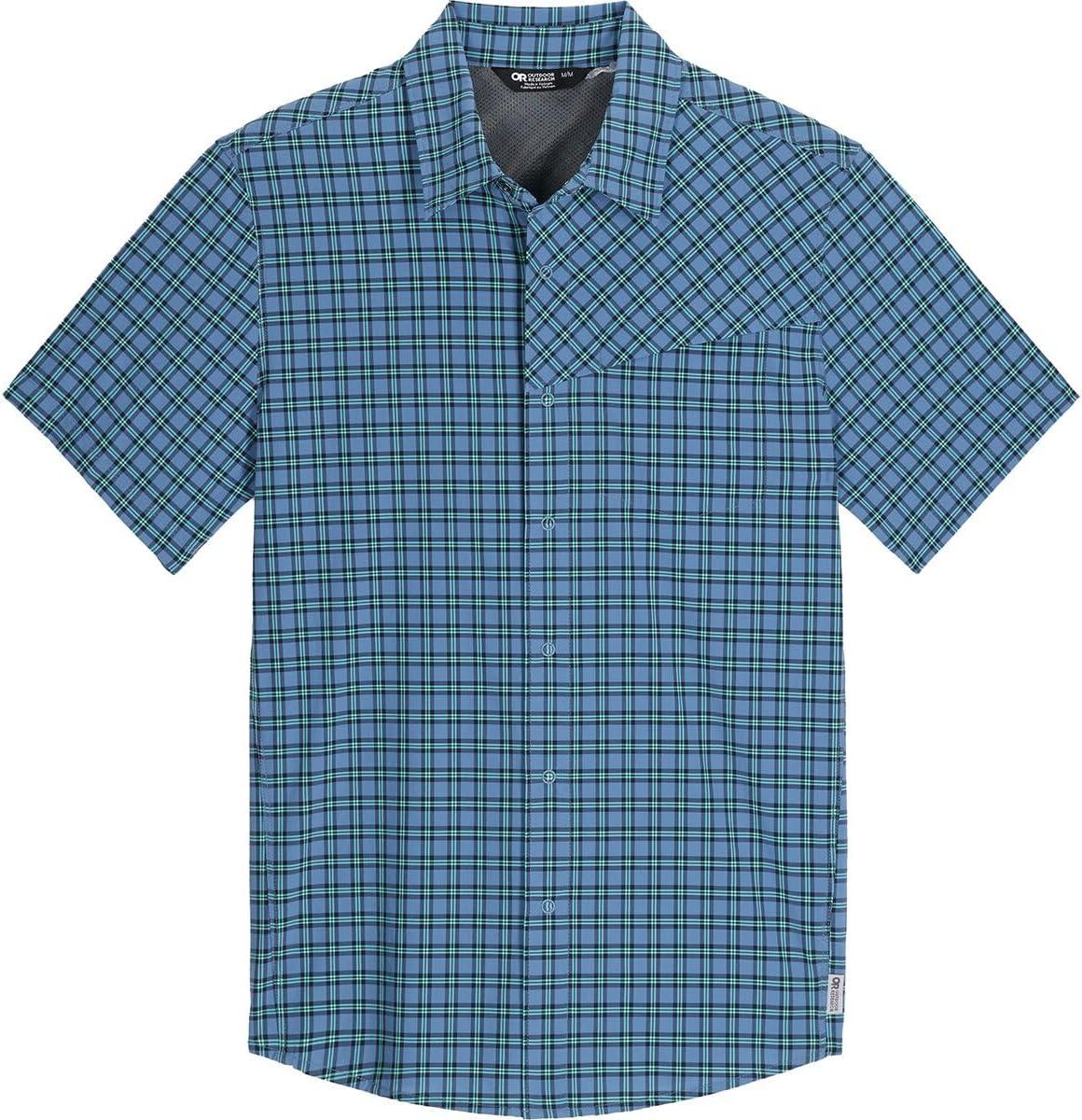 imageMens Astroman Short Sleeve Sun ShirtMaldives Plaid