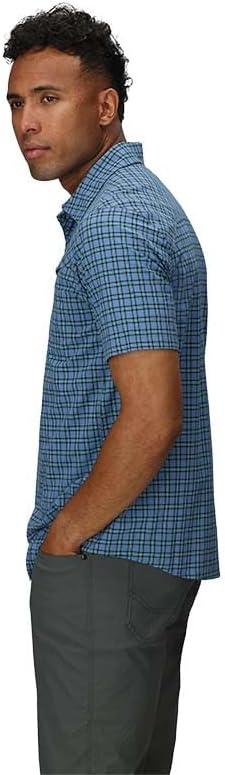 imageMens Astroman Short Sleeve Sun ShirtMaldives Plaid