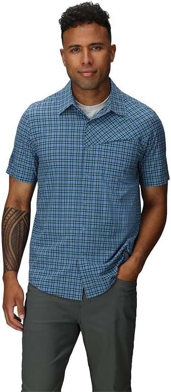 imageMens Astroman Short Sleeve Sun ShirtMaldives Plaid