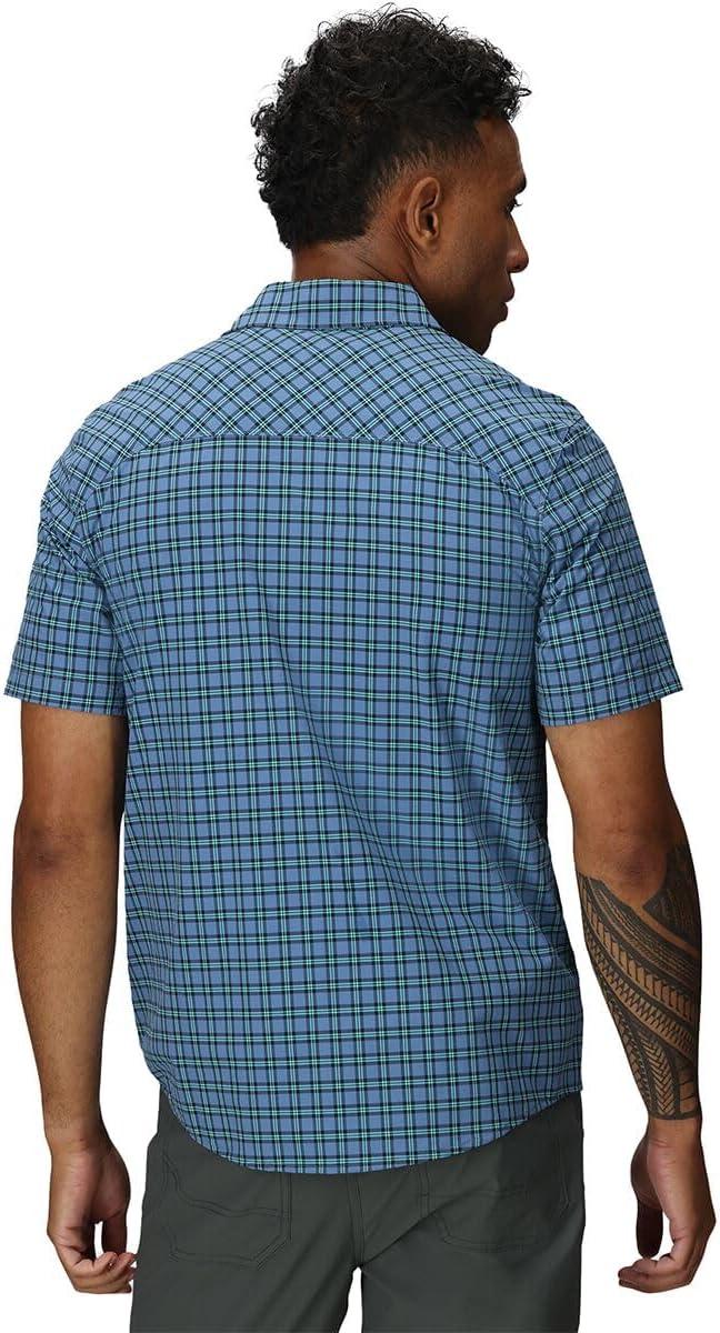 imageMens Astroman Short Sleeve Sun ShirtMaldives Plaid