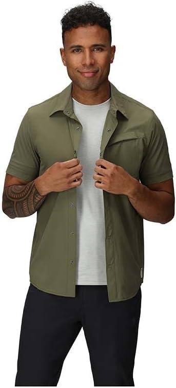 imageMens Astroman Short Sleeve Sun ShirtRanger Green