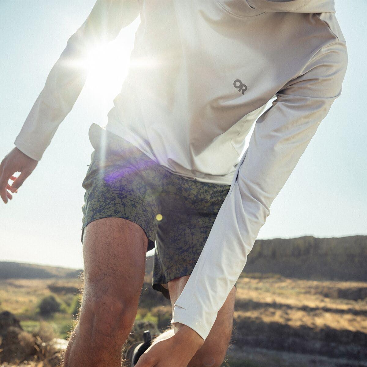 imageOutdoor Research Mens ActiveIce Spectrum Sun HoodieTitanium