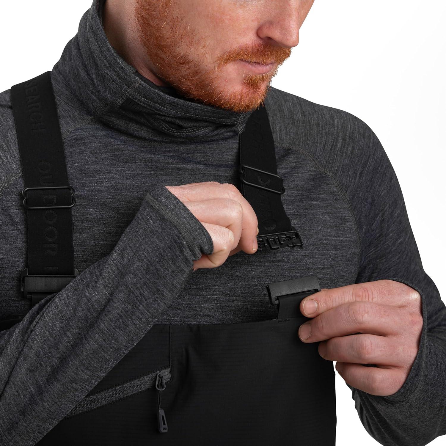 imageOutdoor Research Mens Carbide BibsSolid Black