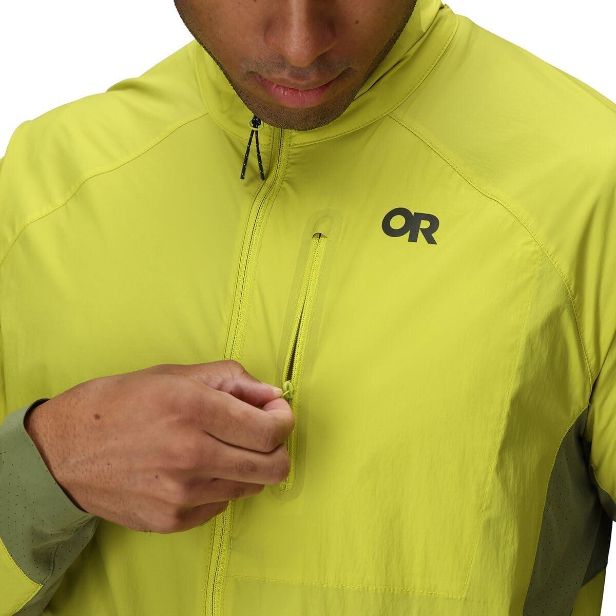 imageOutdoor Research Mens Deviator Wind JacketViperWillow