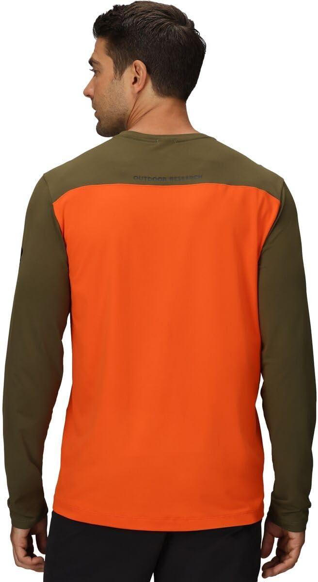 imageOutdoor Research Mens Freewheel MTB Long Sleeve JerseyDark OliveSpice