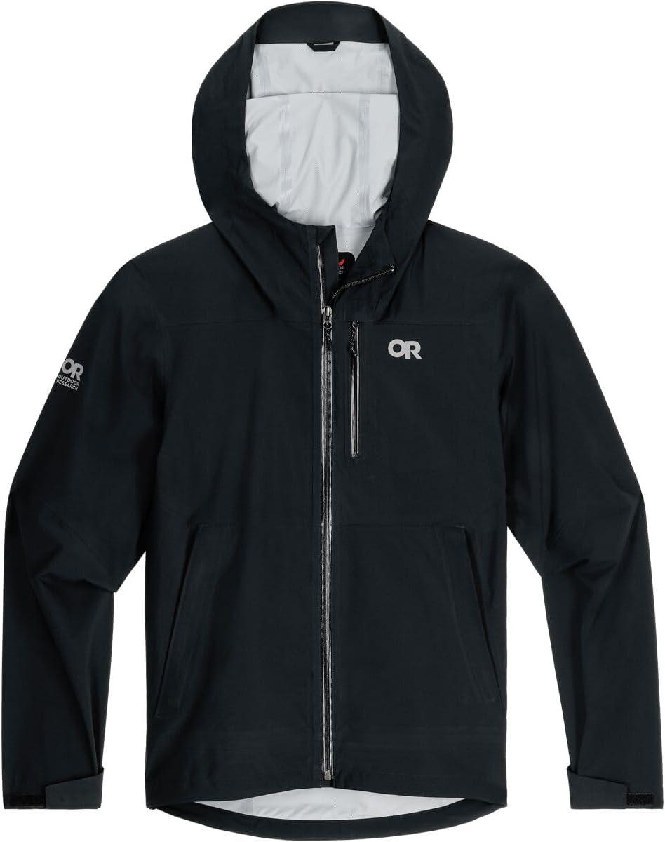 imageOutdoor Research Mens Freewheel MTB Stretch Rain Jacket Waterproof ampamp Windproof Mountain Bike Gear LightweightBlack