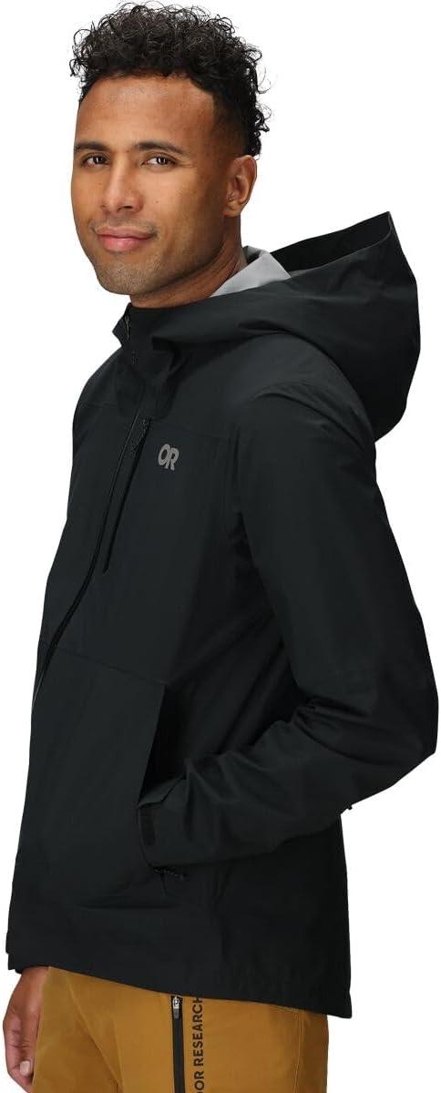 imageOutdoor Research Mens Freewheel MTB Stretch Rain Jacket Waterproof ampamp Windproof Mountain Bike Gear LightweightBlack