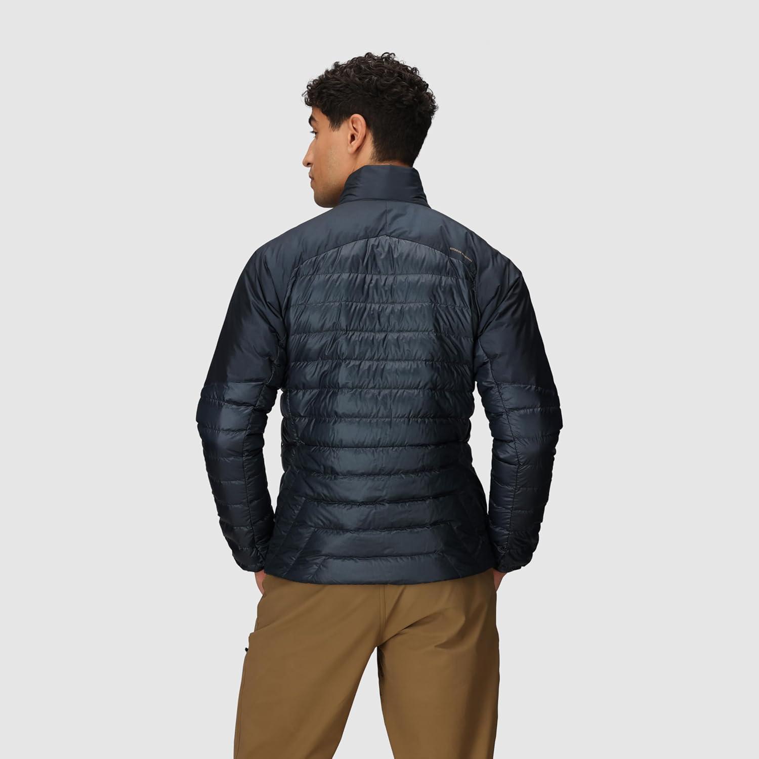 imageOutdoor Research Mens Helium Down Jacket Water Resistant Wind Resistant Lightweight Durable Standard FitAtlantic