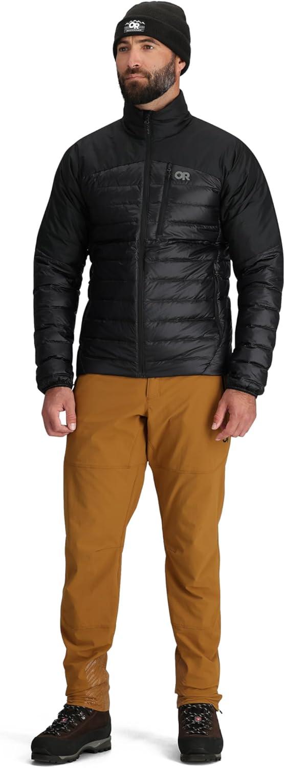 imageOutdoor Research Mens Helium Down Jacket Water Resistant Wind Resistant Lightweight Durable Standard FitBlack