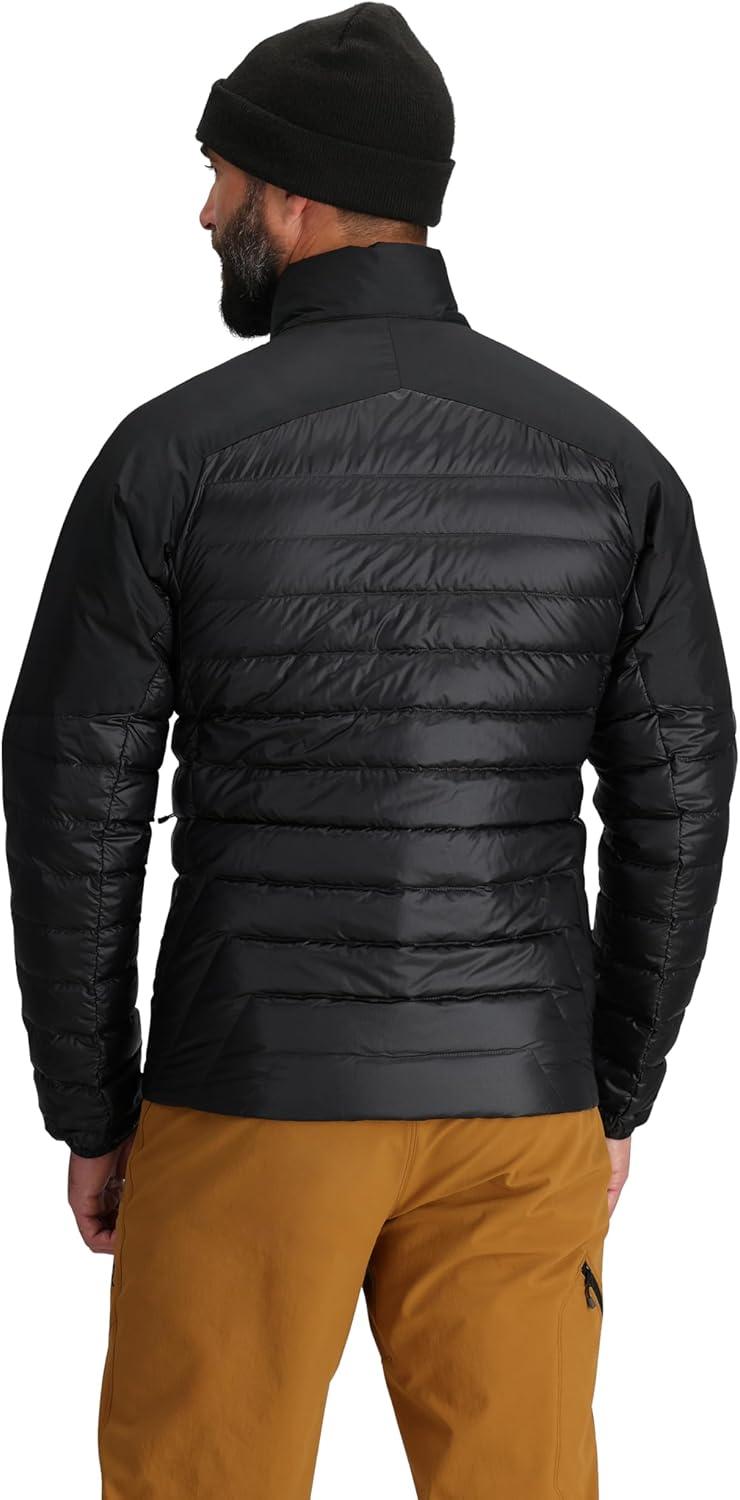 imageOutdoor Research Mens Helium Down Jacket Water Resistant Wind Resistant Lightweight Durable Standard FitBlack