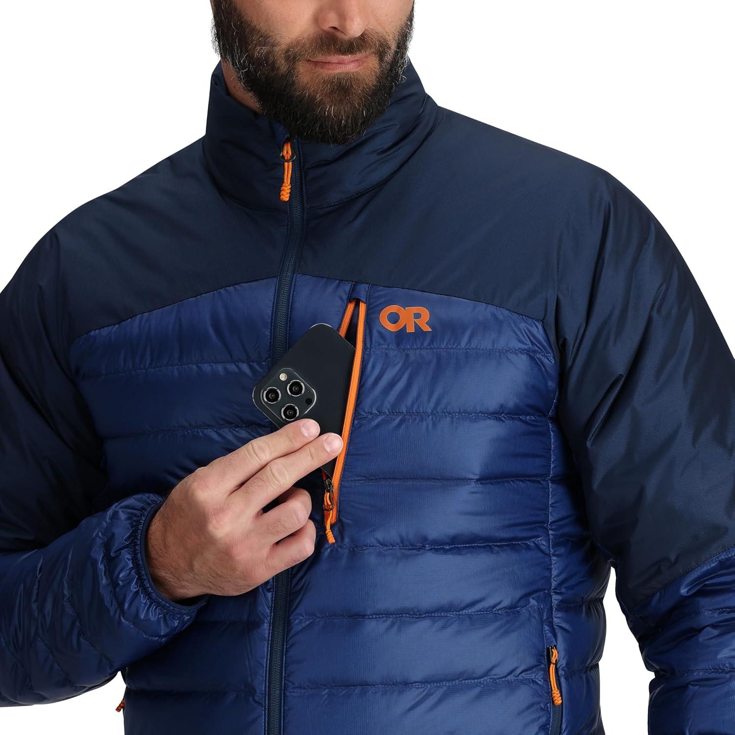 imageOutdoor Research Mens Helium Down Jacket Water Resistant Wind Resistant Lightweight Durable Standard FitCenote