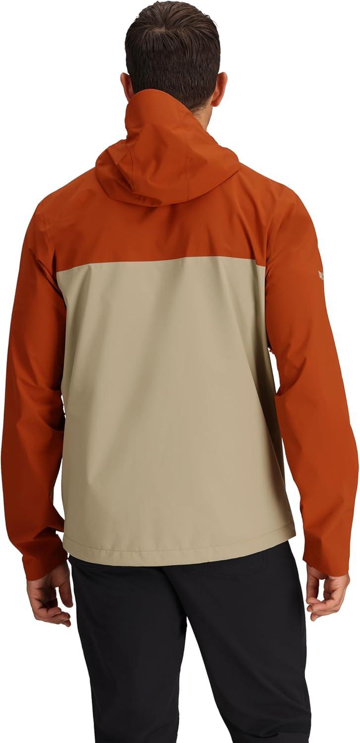 imageOutdoor Research Mens Stratoburst Stretch Rain JacketTerraPro Khaki