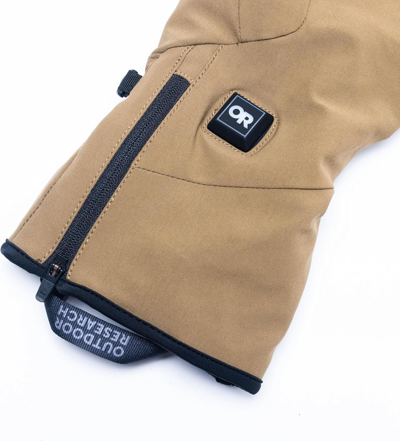 imageOutdoor Research Mens Sureshot Heated Softshell GlovesCoyote