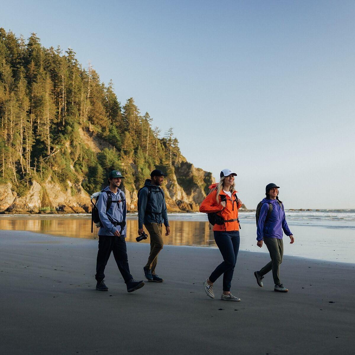 imageOutdoor Research Mens Ultima Softshell Hoodie Wind ampamp Water Resistant Abrasion Resistant Zippered Pockets UPF 50Atlantic