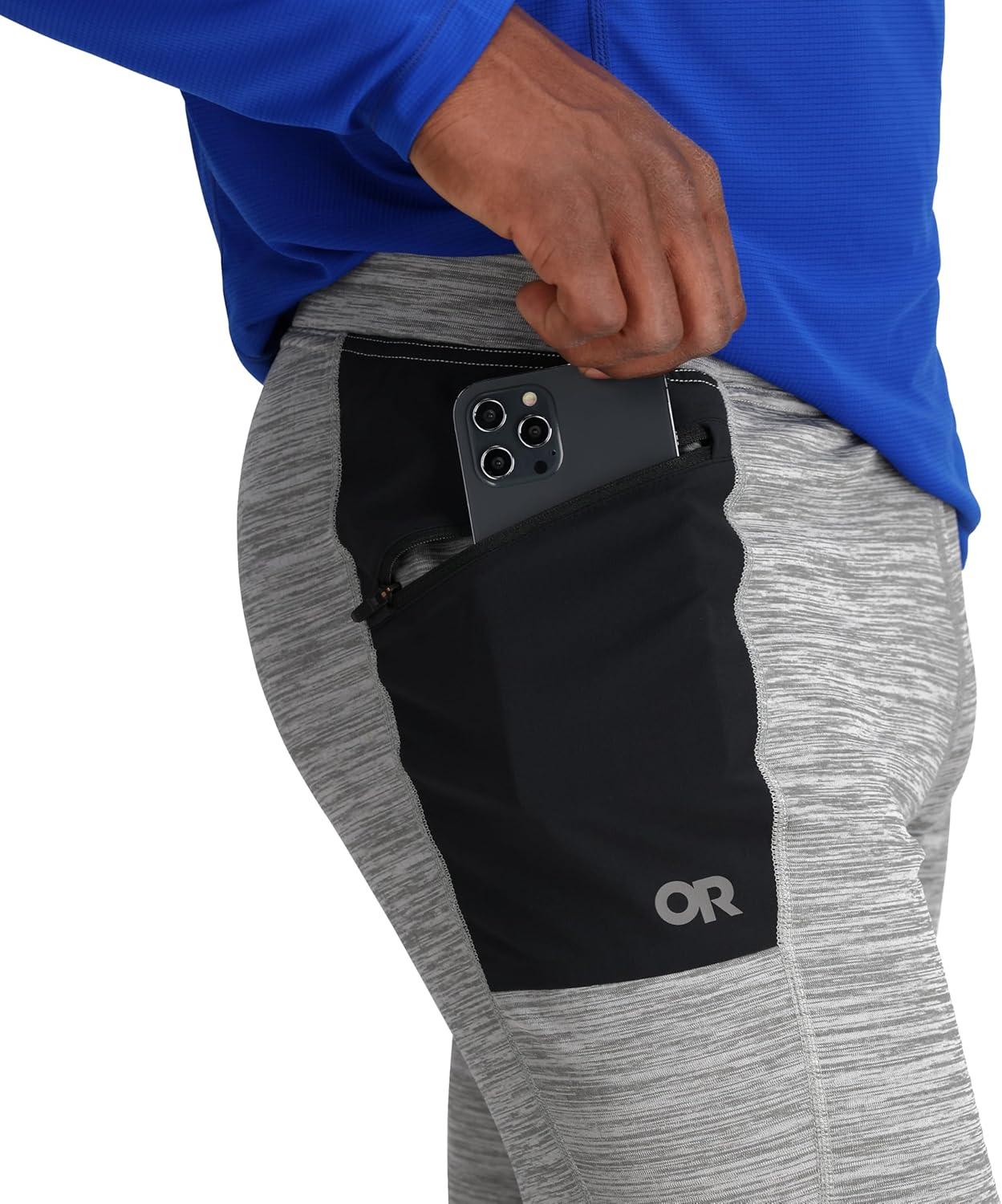 imageOutdoor Research Mens Vigor Grid Fleece BottomsGrey Heather