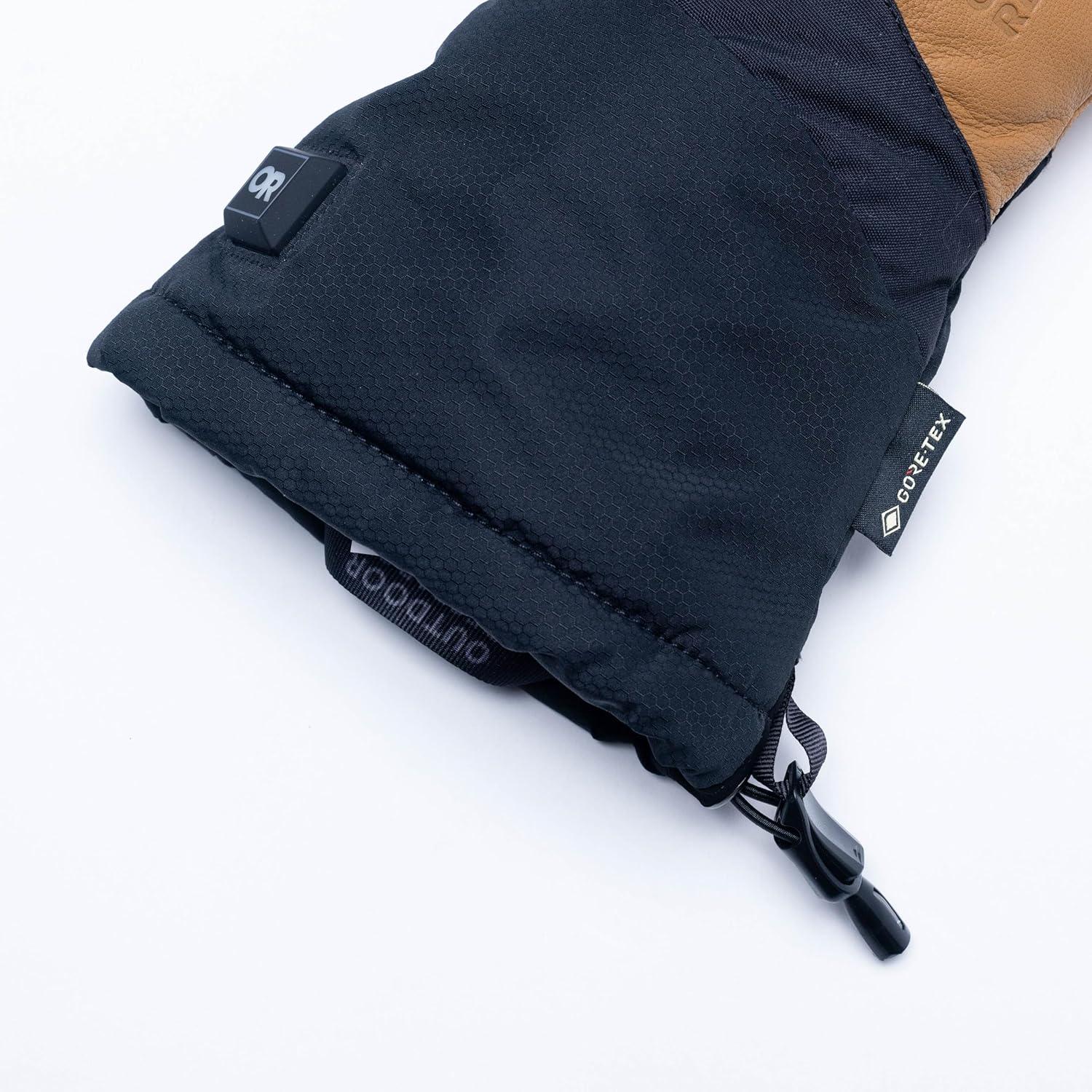 imageOutdoor Research Prevail Heated GoreTEX GlovesBlackDark Natural