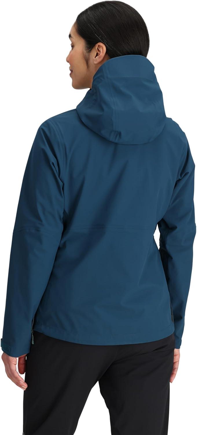 imageOutdoor Research Womens Aspire 3L Jacket Waterproof Windproof Hooded Long Sleeve Standard FitHarbor
