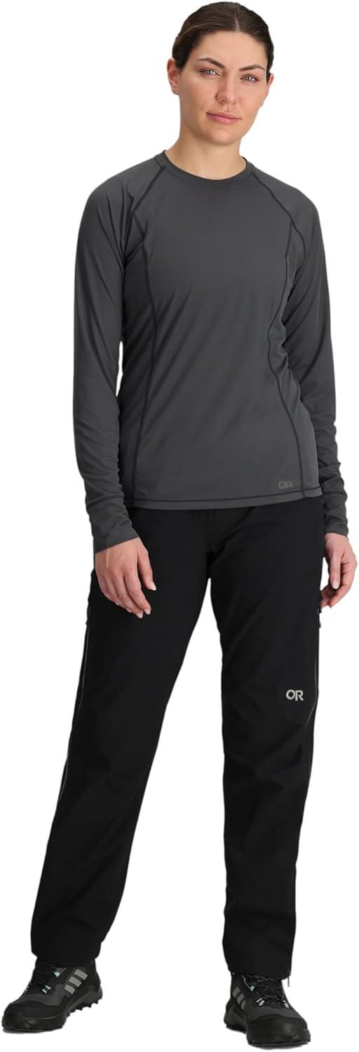 imageOutdoor Research Womens Aspire 3L Pants Waterproof Windproof Carabiner Loop Standard FitBlack