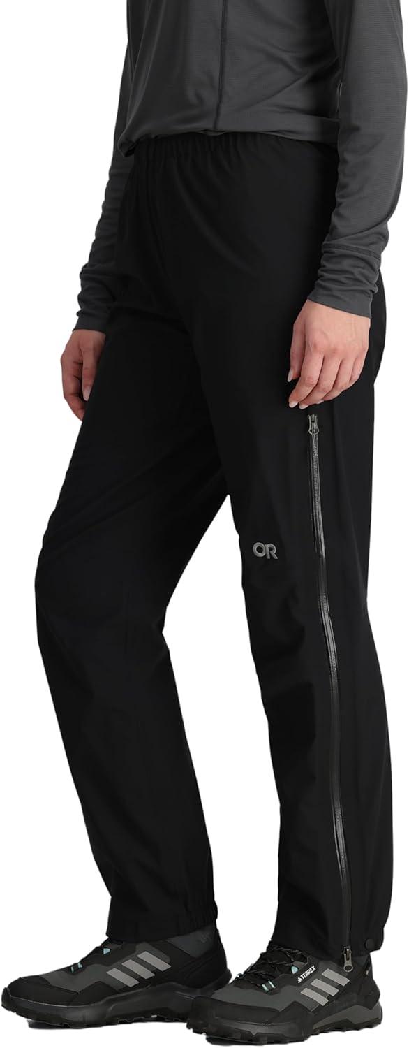 imageOutdoor Research Womens Aspire 3L Pants Waterproof Windproof Carabiner Loop Standard FitBlack