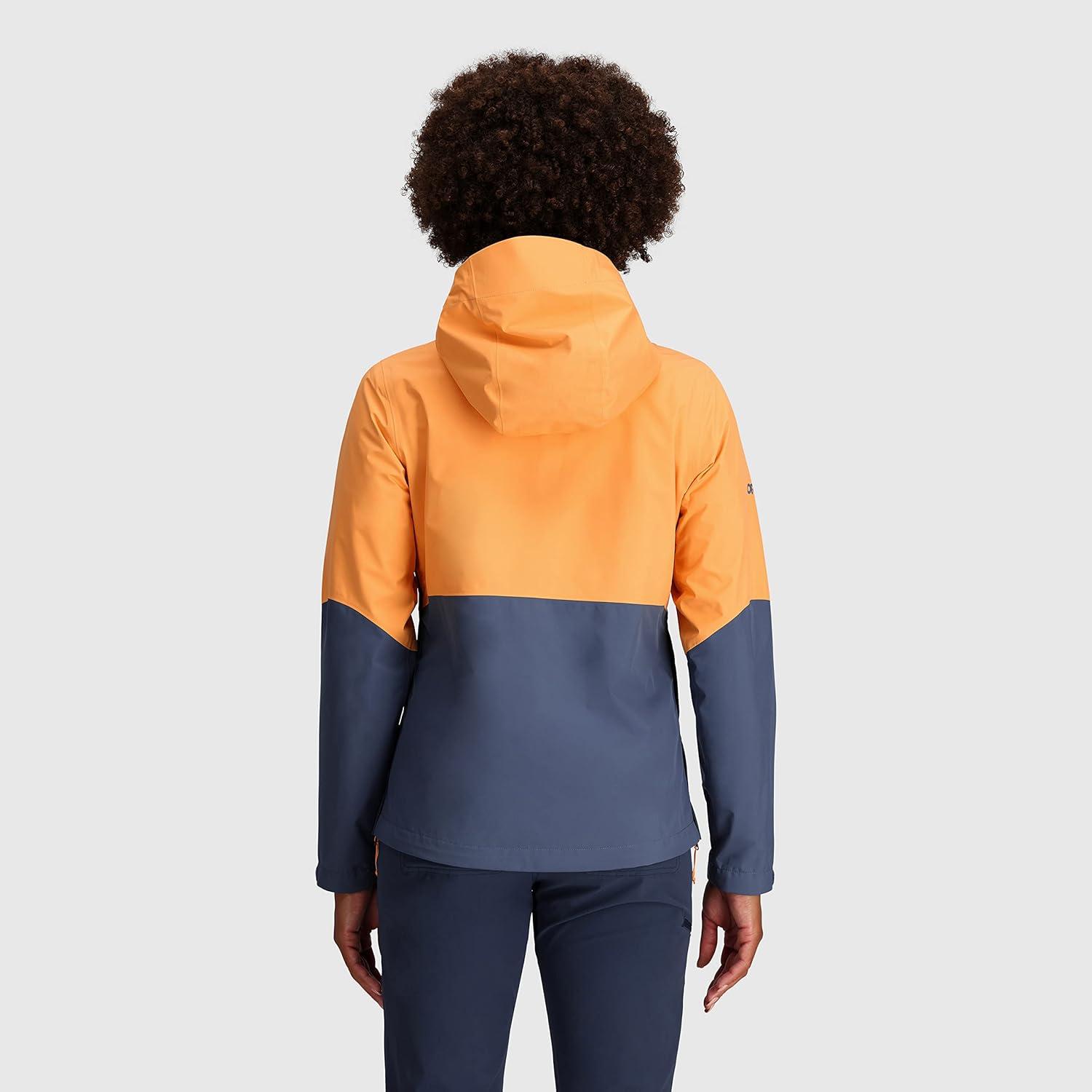 imageOutdoor Research Womens Aspire II Jacket Water ampamp Windproof Outdoor JacketOrange FizzDawn