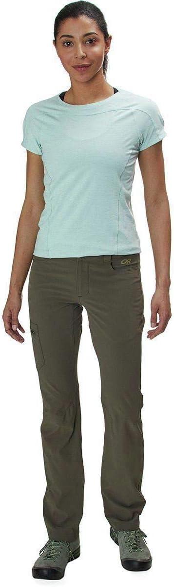 imageOutdoor Research Womens Ferrosi Pants Short Inseam Hiking Climbing Camping Lightweight GearMushroom