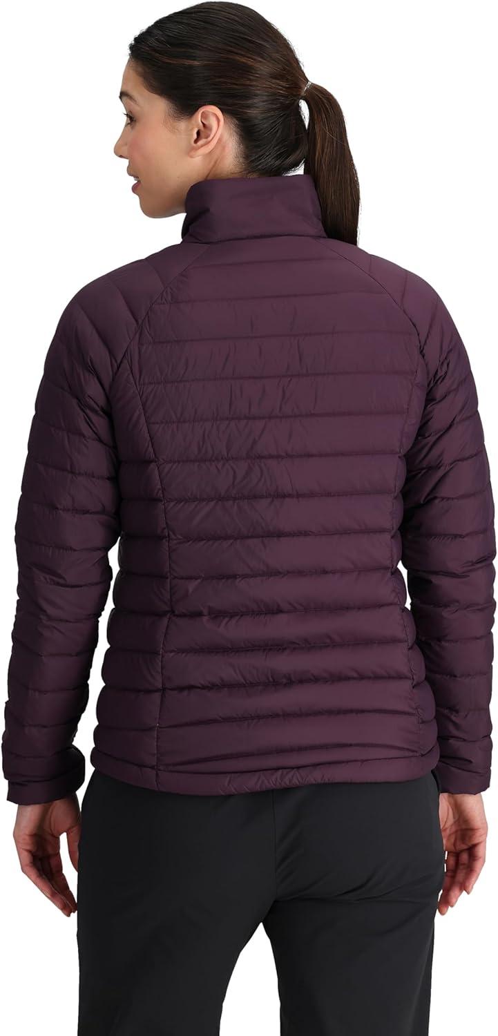 imageOutdoor Research Womens Transcendent Down Jacket Water ampamp Wind Resistant Insulated Lightweight Standard FitAmethyst