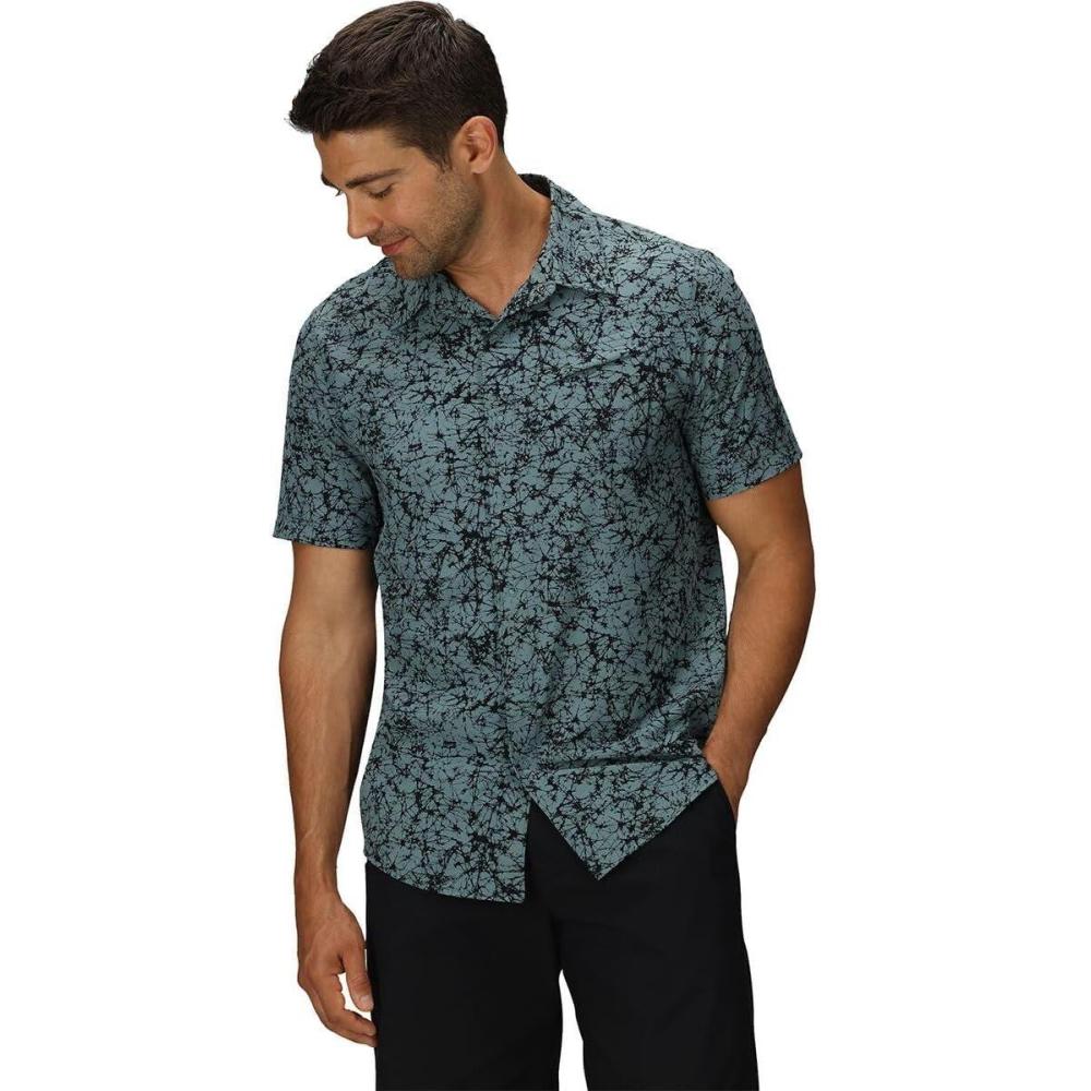 imageMens Astroman Short Sleeve Sun ShirtNeptune Atoms