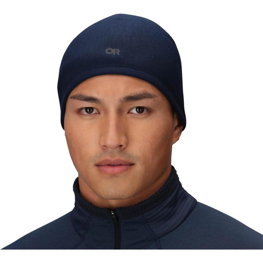 imageOutdoor Research Crescent Fleece Beanie Merino Wool Beanie for Men ampamp Women Moisture Wicking Fabric Quick DryingDark Navy