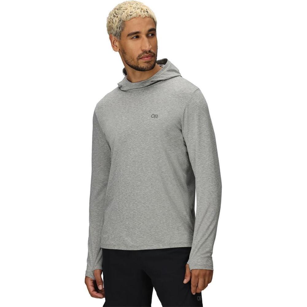 imageOutdoor Research Mens ActiveIce Spectrum Sun HoodieGrey Heather
