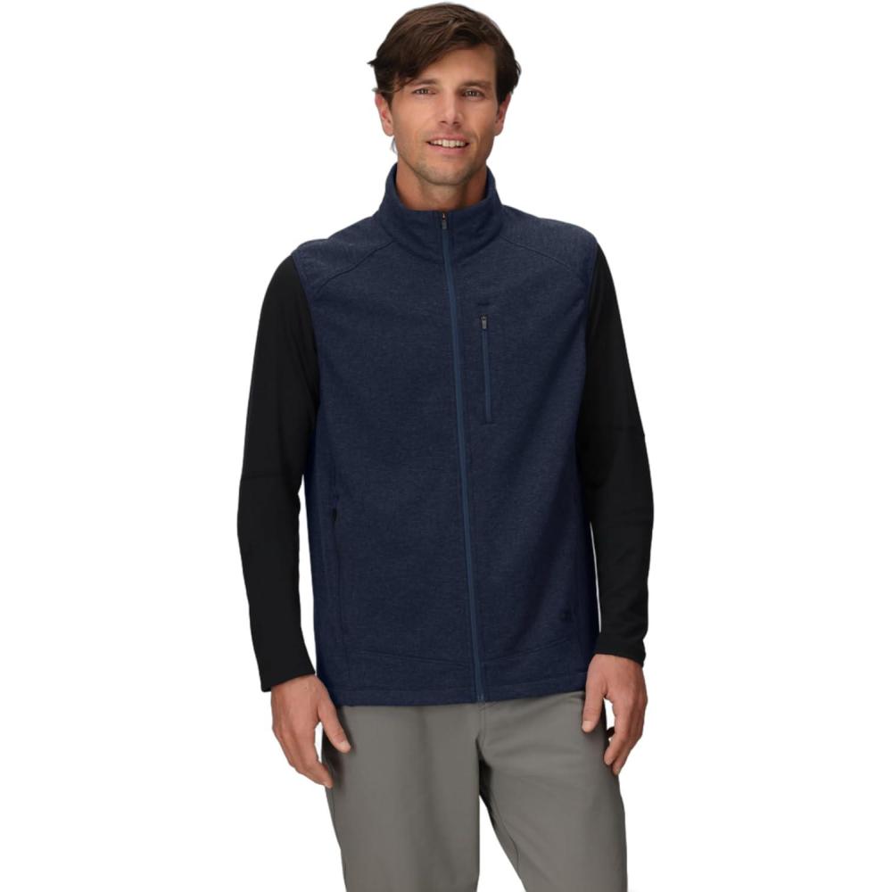 imageOutdoor Research Mens Crescent Fleece VestDark Navy