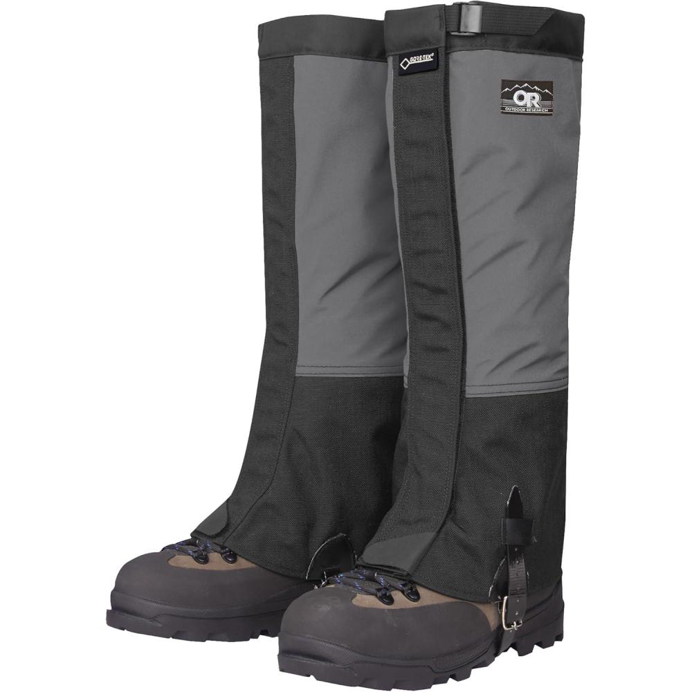 imageOutdoor Research Mens Crocodile Classic GaitersStormBlack