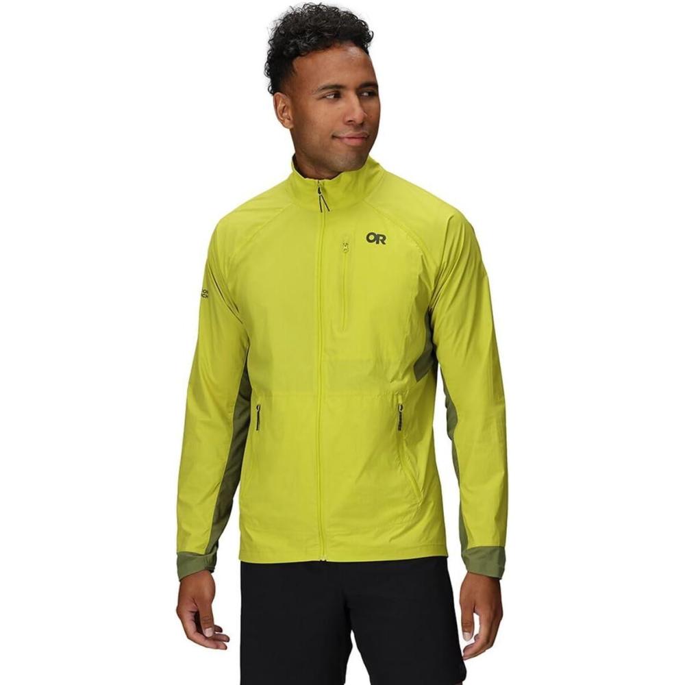 imageOutdoor Research Mens Deviator Wind JacketViperWillow