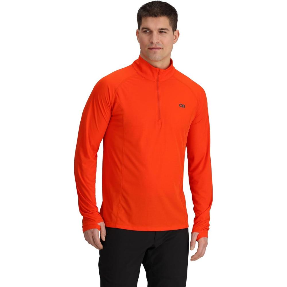 imageOutdoor Research Mens Echo Quarter ZipSpice