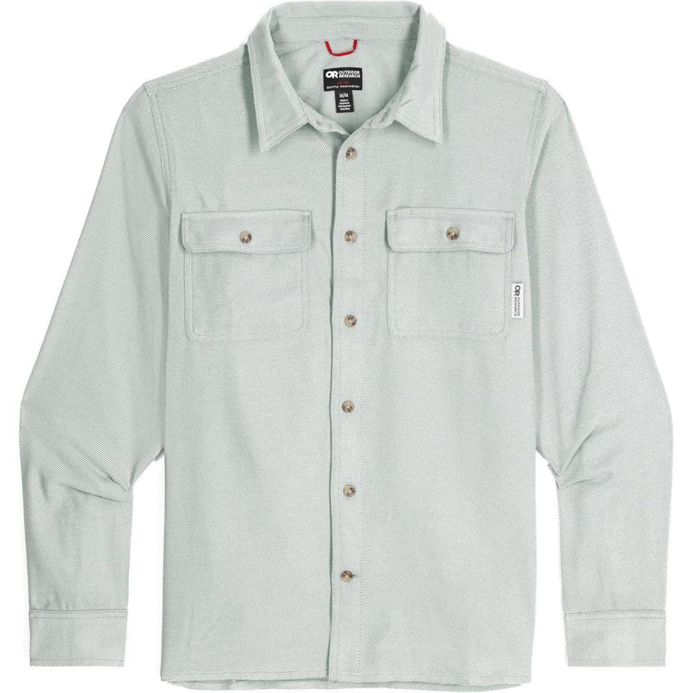 imageOutdoor Research Mens Feedback Flannel Twill ShirtLight Pewter