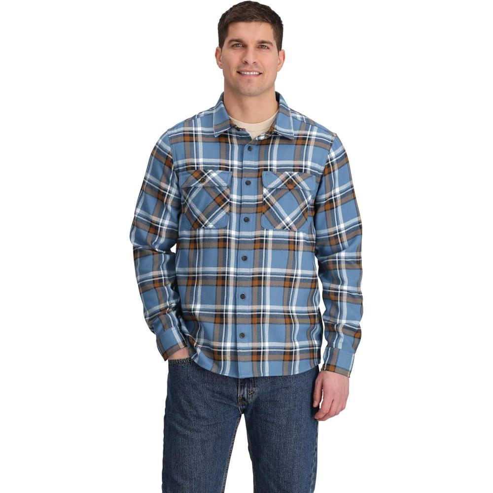 imageOutdoor Research Mens Feedback Flannel Twill ShirtOlympic Plaid