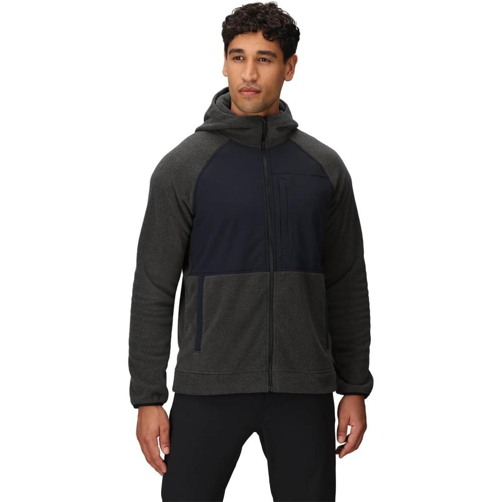 imageOutdoor Research Mens OR Polartec 200 Hoodie Fleece Insulated Quick Drying Moisture Wicking UPF 30 Standard FitGrey Heather