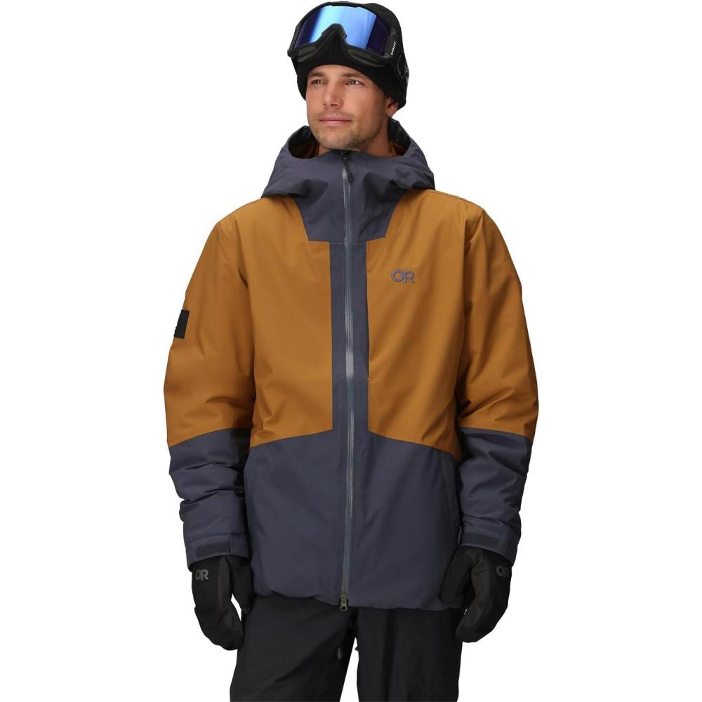 imageOutdoor Research Mens Snowcrew JacketAtlanticBronze