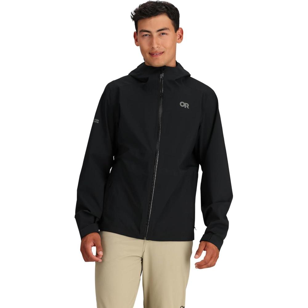 imageOutdoor Research Mens Stratoburst Stretch Rain JacketBlack