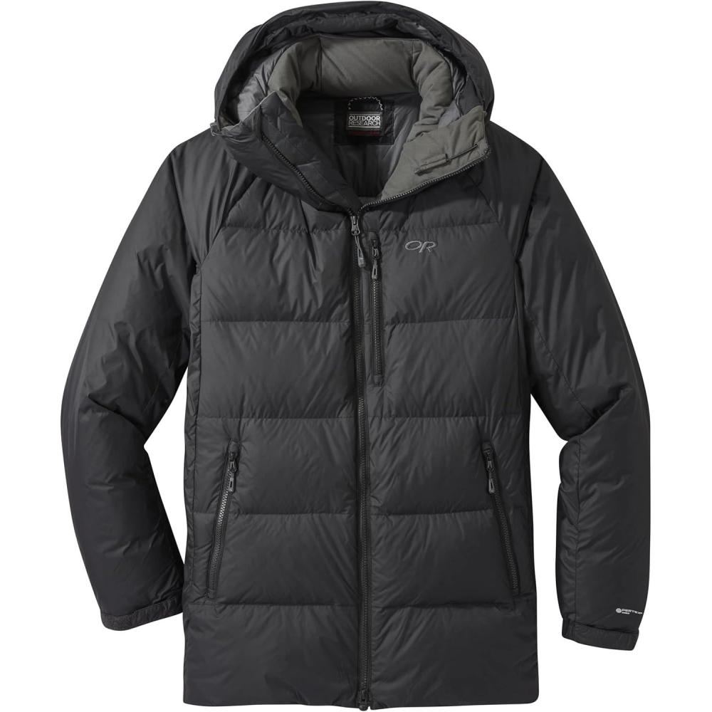 imageOutdoor Research Mens Super Alpine Down ParkaBlack