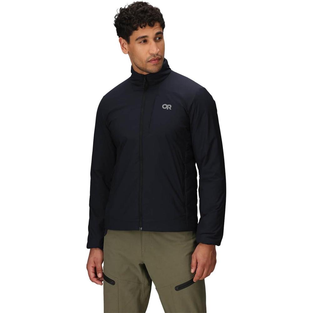 imageOutdoor Research Mens Vesper Insulated Jacket Lightweight Water Resistant Hiking Jacket 4Seasons ComfortBlack