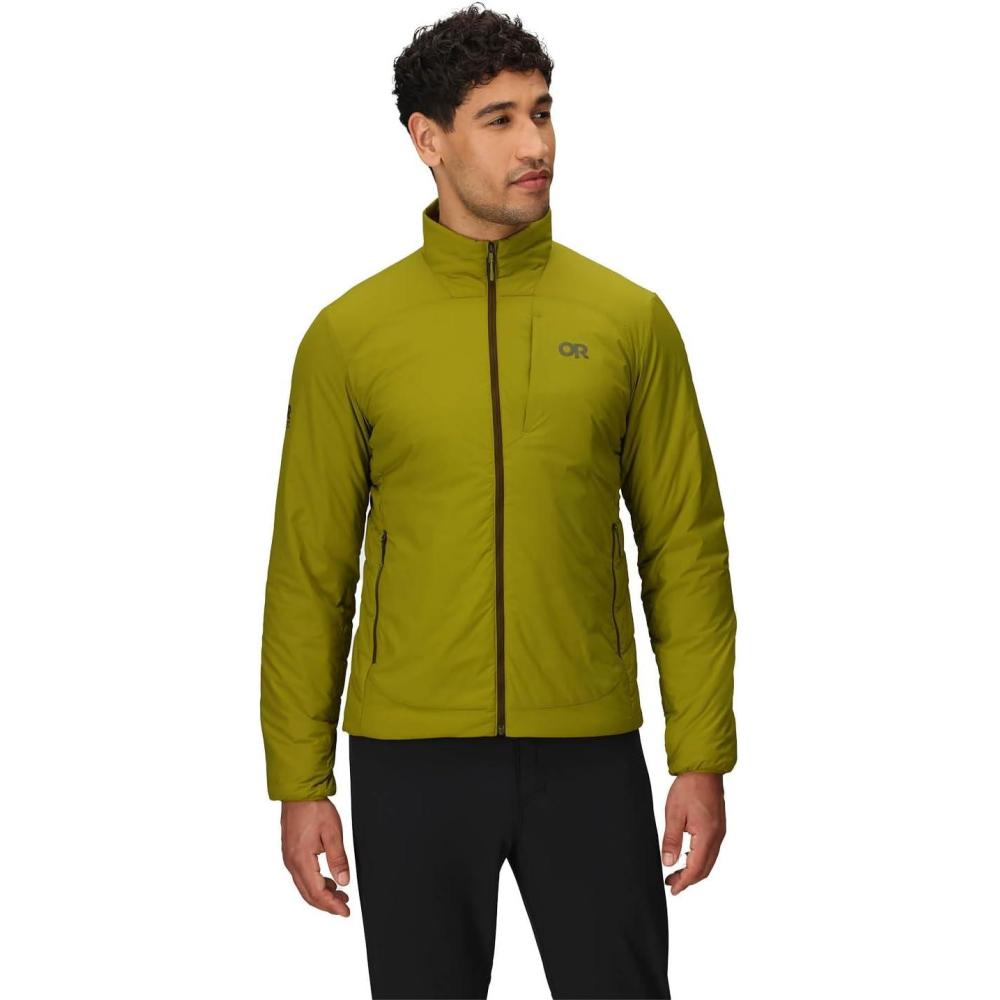 imageOutdoor Research Mens Vesper Insulated Jacket Lightweight Water Resistant Hiking Jacket 4Seasons ComfortRainforest