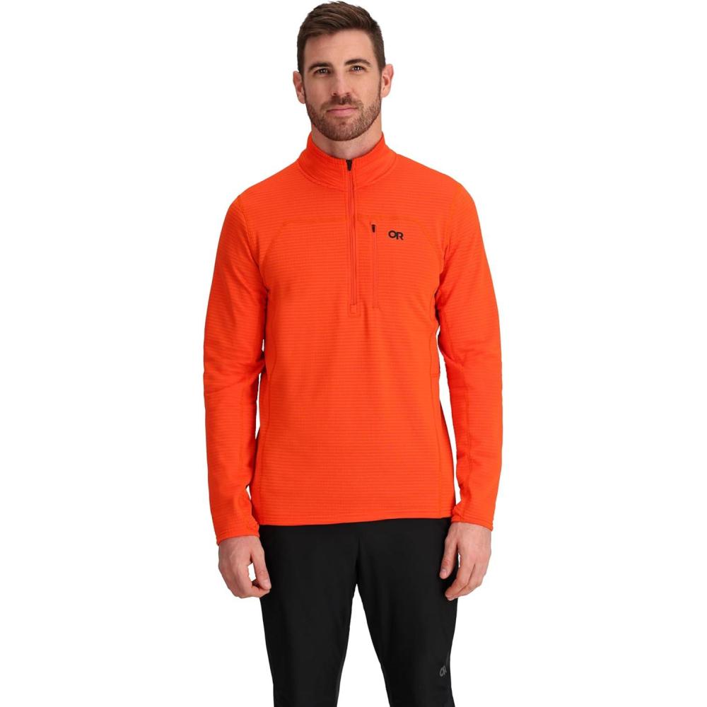 imageOutdoor Research Mens Vigor Grid Fleece Half ZipSpice