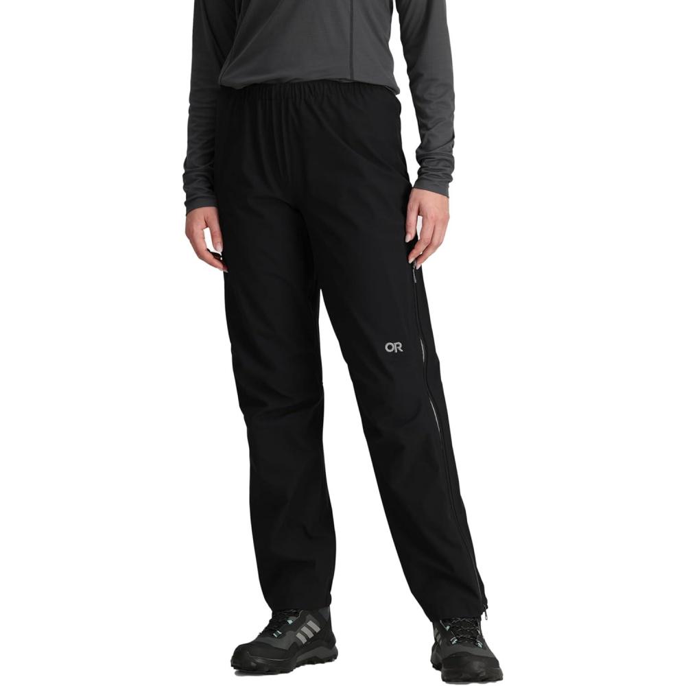 imageOutdoor Research Womens Aspire 3L Pants Waterproof Windproof Carabiner Loop Standard FitBlack